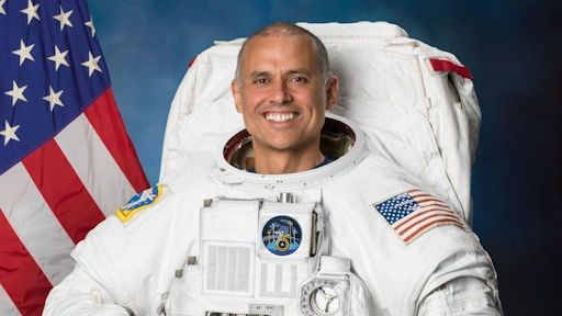 NASA astronaut and Expedition 75 flight engineer Anil Menon